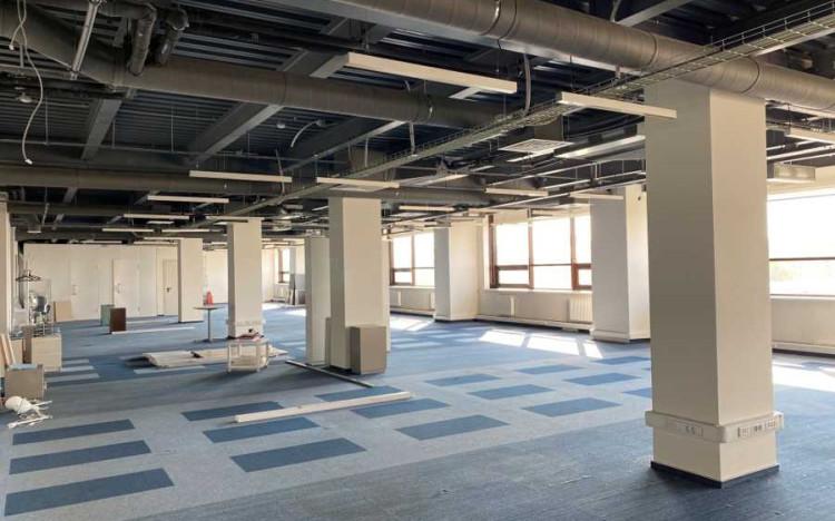 Общий вид этажа (open space)