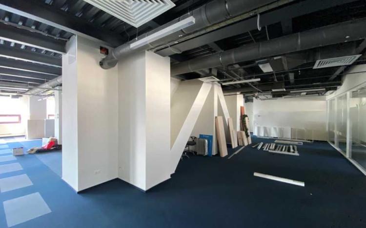 Общий вид этажа (open space)