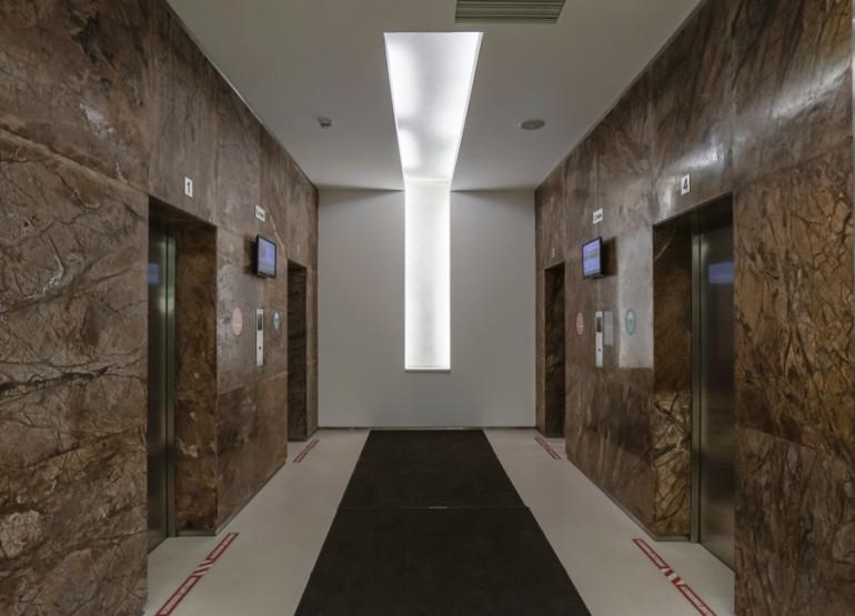 Конкорд: Вид главного лифтового холла